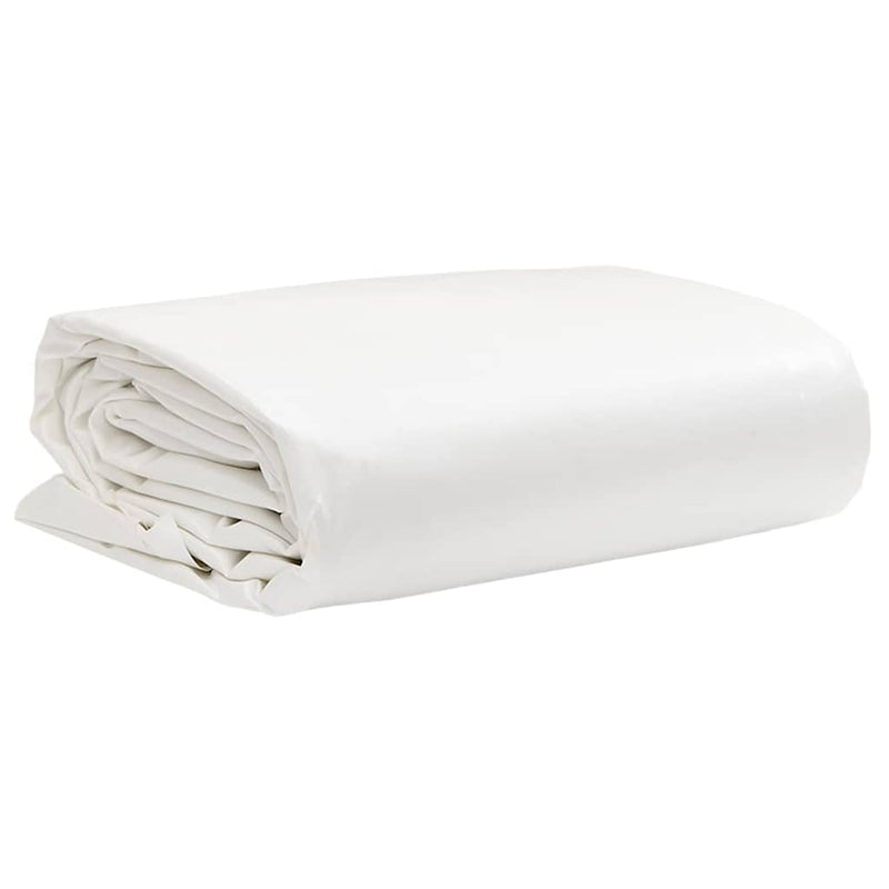 Pânză 650g / m² Alb 1,5 x 2,5 m Pânză cu acoperire PVC