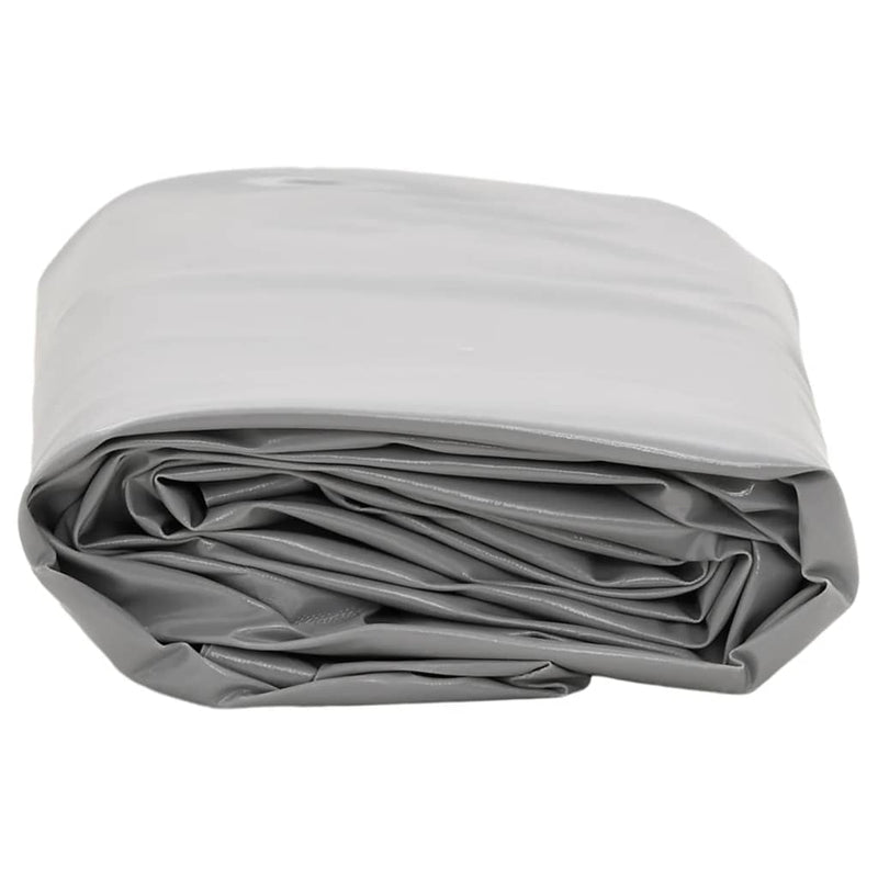 Pânză 650g / m² Gri Ø 2,4 m Pânză cu acoperire PVC