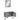 Set dulapuri Baie, 2 piese, gri sonoma, lemn prelucrat