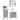 Set mobilier de baie, 3 piese, gri sonoma, lemn prelucrat