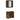 Set mobilier de baie, 2 piese, stejar fumuriu, lemn prelucrat