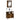 Set mobilier de baie, 2 piese, stejar fumuriu, lemn prelucrat