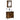 Set mobilier de baie, 2 piese, stejar fumuriu, lemn prelucrat