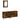 Set mobilier de baie, 3 piese, stejar fumuriu, lemn prelucrat