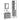 Set mobilier de baie, 3 piese, gri sonoma, lemn prelucrat