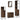 Set mobilier de baie, 4 piese, stejar fumuriu, lemn prelucrat