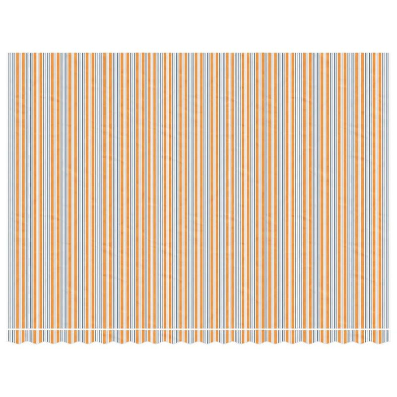 Pânză de rezervă copertină, multicoloră, 500x350 cm, poliester