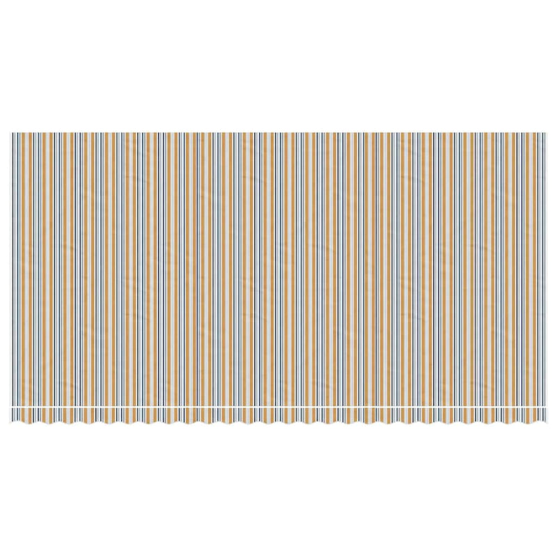 Pânză de rezervă copertină, multicoloră, 600x300 cm, poliester