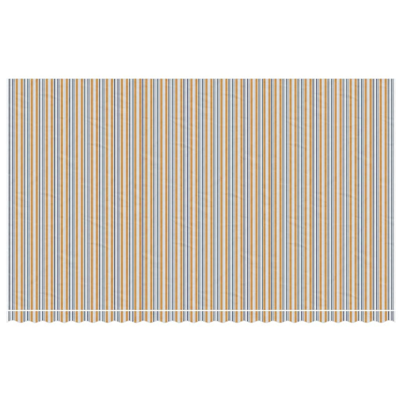 Pânză de rezervă copertină, multicoloră, 600x350 cm, poliester