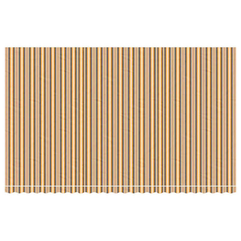Pânză de rezervă copertină, multicoloră, 600x350 cm, poliester