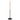 Cuier de haine, negru, 172 cm, fier vopsit electrostatic