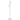 Cuier de haine, alb, 172 cm, fier vopsit electrostatic