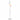 Cuier de haine, alb, 172 cm, fier vopsit electrostatic