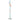 Cuier de haine, albastru, 172 cm, fier vopsit electrostatic