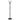 Cuier cu suport umbrelă, negru 180 cm fier vopsit electrostatic