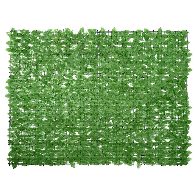 Paravan de balcon, frunze verzi, 200x150 cm