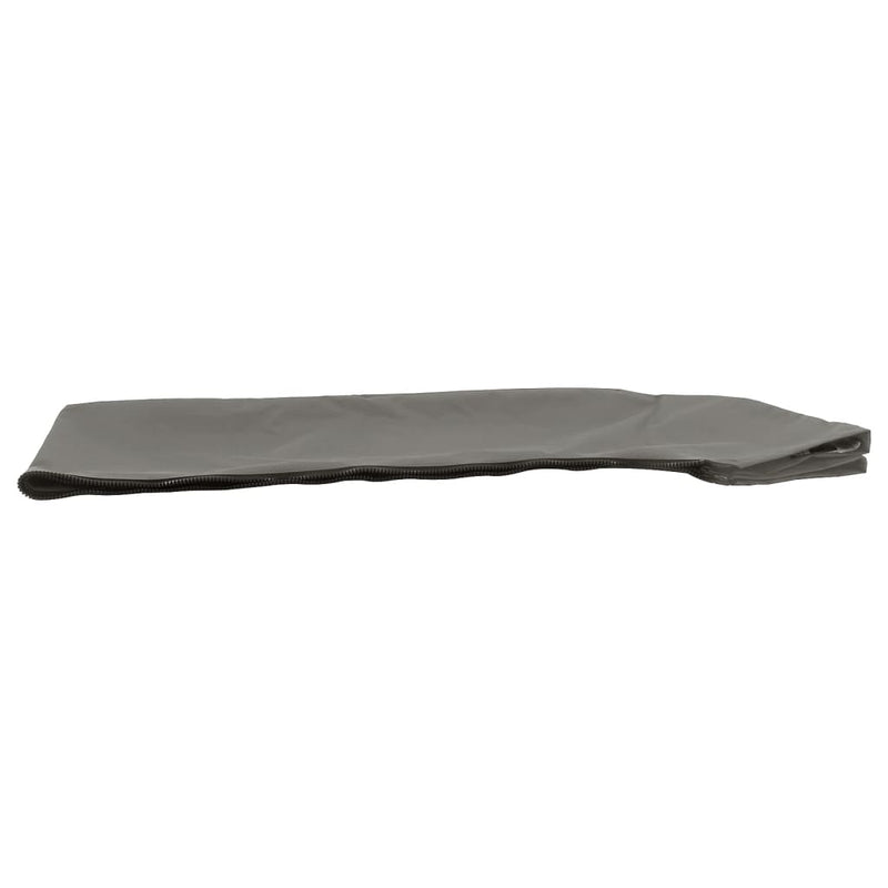 Parasolar barcă Bimini cu 4 arcuri, gri, 243x244x137 cm