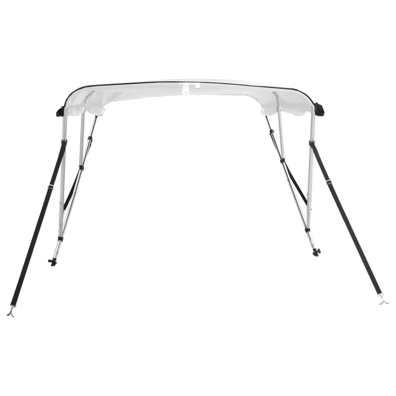 Parasolar Bimini 3 arcuri pereți laterali, 183x(154-167)x137 cm
