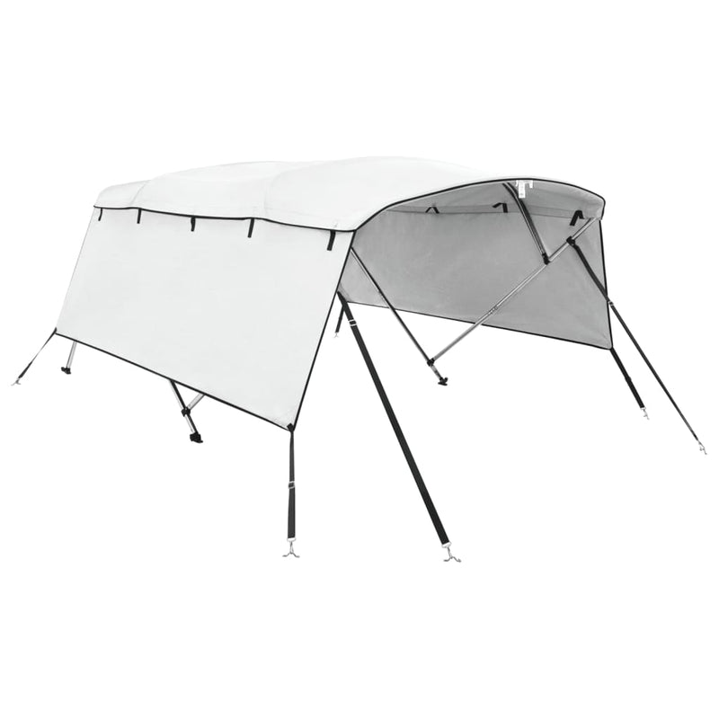 Parasolar Bimini 4 arcuri pereți laterali, 243x(185-198)x137 cm
