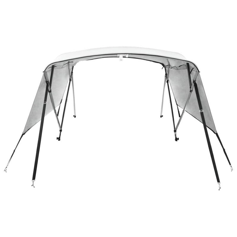 Parasolar Bimini 4 arcuri pereți laterali, 243x(185-198)x137 cm