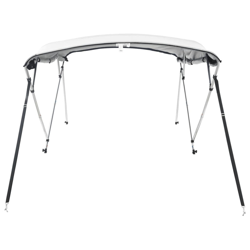 Parasolar Bimini 4 arcuri pereți laterali, 243x(185-198)x137 cm