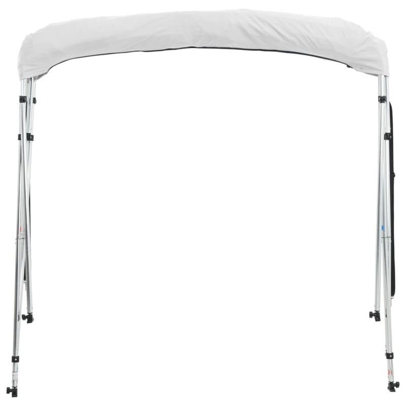 Parasolar Bimini 4 arcuri pereți laterali, 243x(185-198)x137 cm