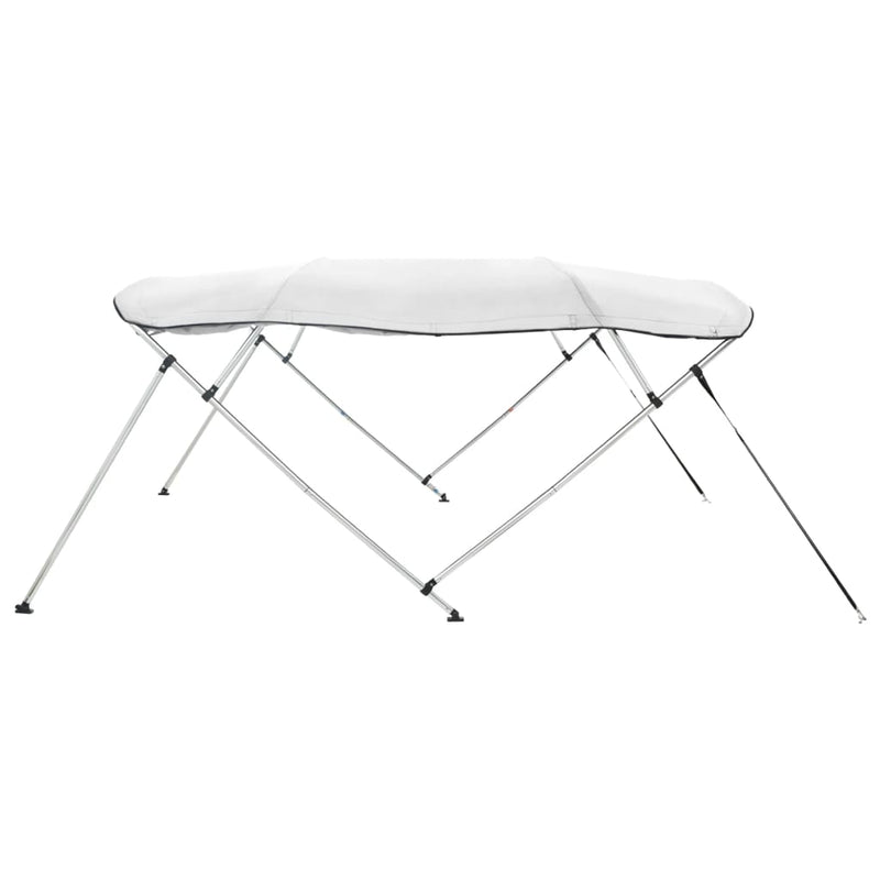 Parasolar Bimini 4 arcuri pereți laterali, 243x(185-198)x137 cm