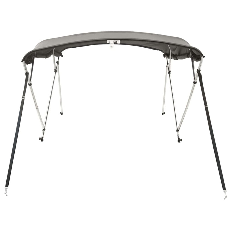 Parasolar Bimini 4 arcuri pereți laterali, 243x(200-213)x137 cm