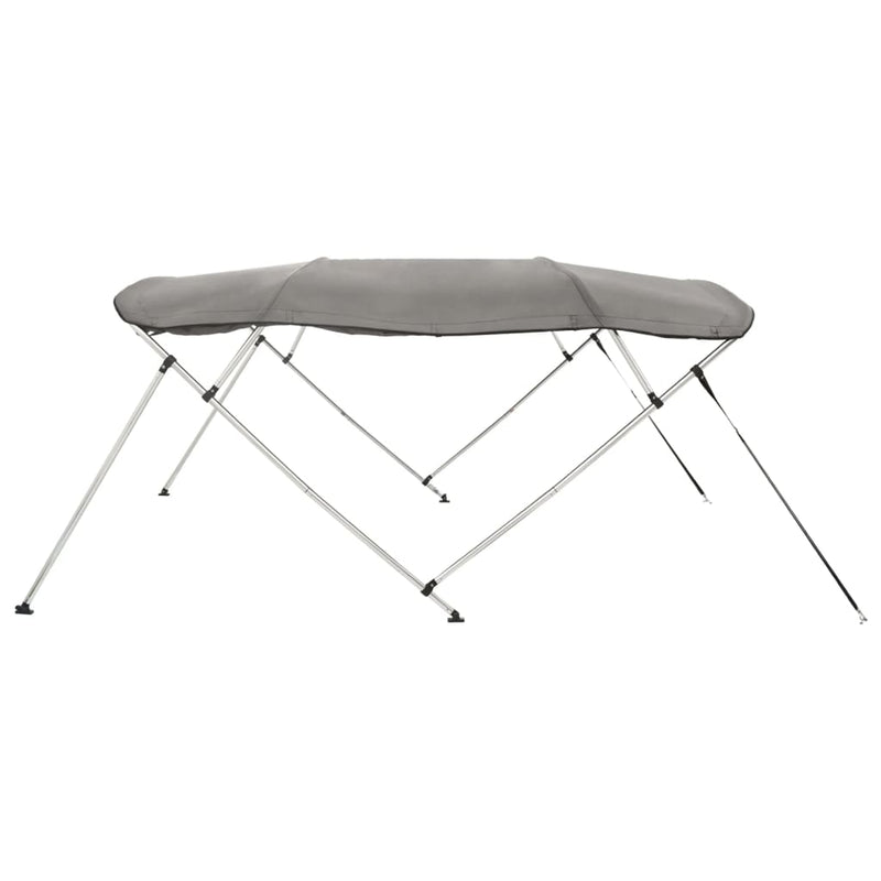 Parasolar Bimini 4 arcuri pereți laterali, 243x(200-213)x137 cm
