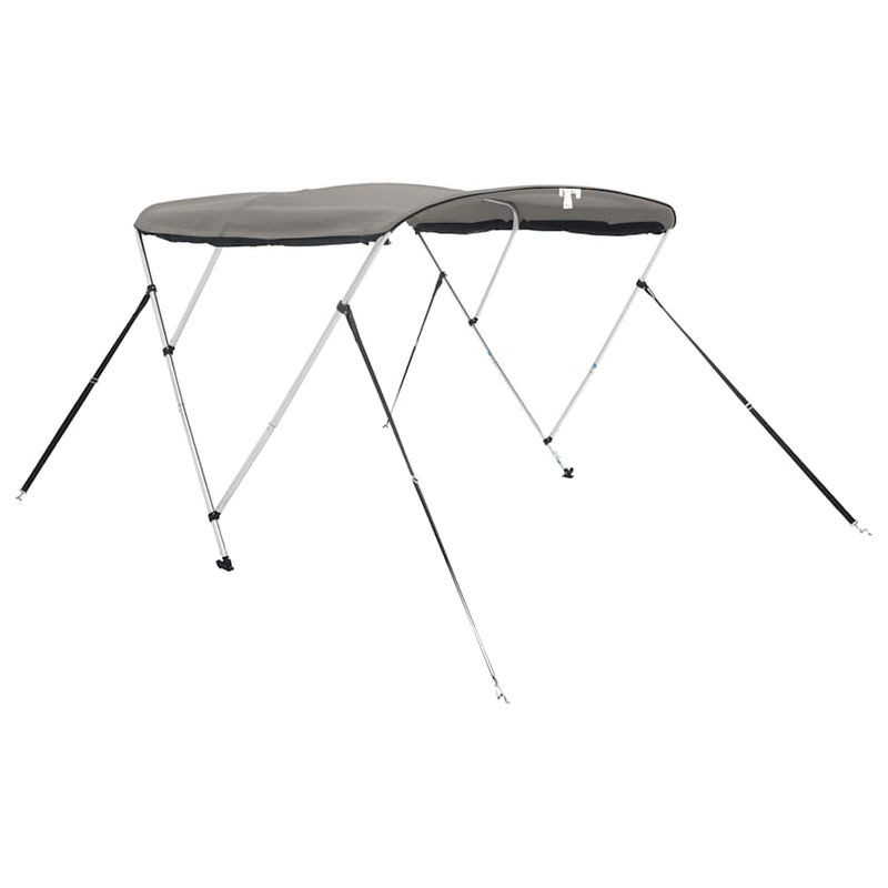Parasolar Bimini 3 arcuri pereți din plasă 183x(185-198)x137 cm