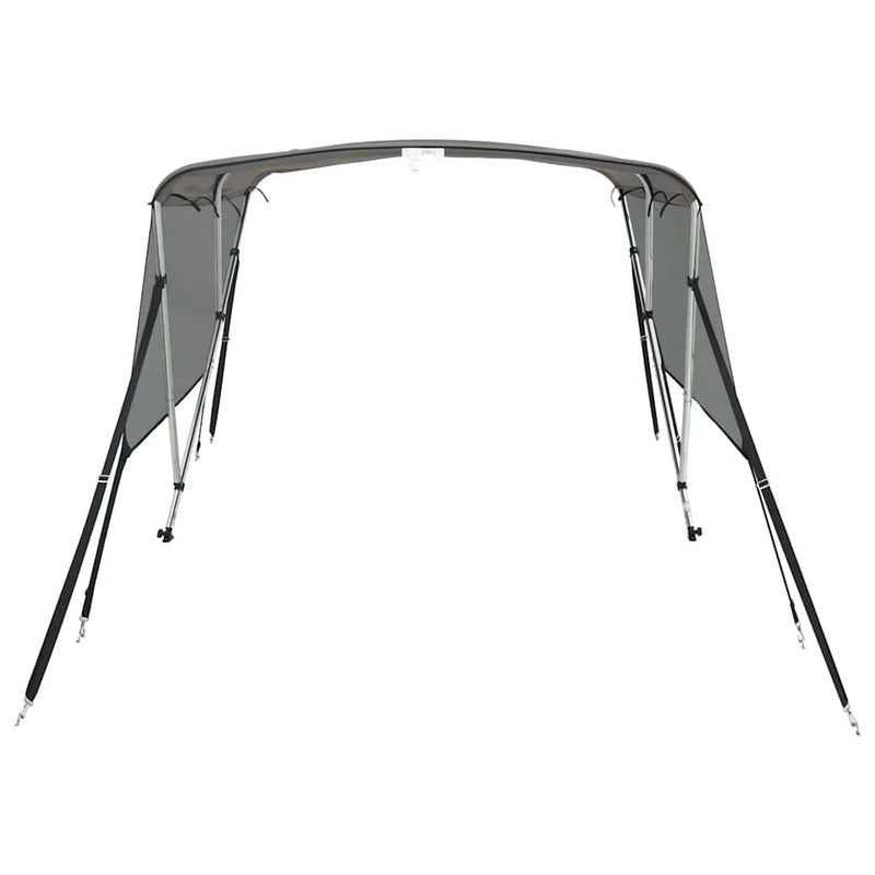 Parasolar Bimini 3 arcuri pereți din plasă 183x(185-198)x137 cm