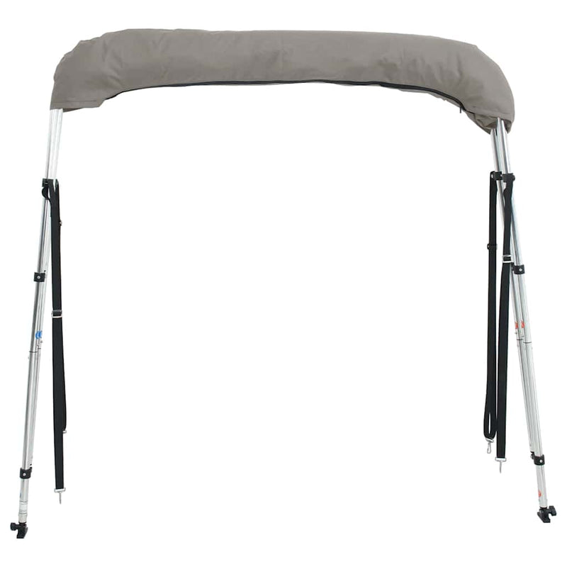 Parasolar Bimini 3 arcuri pereți din plasă 183x(185-198)x137 cm