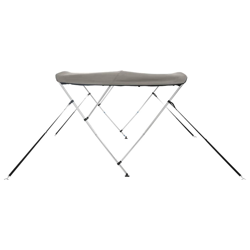Parasolar Bimini 3 arcuri pereți din plasă 183x(185-198)x137 cm