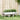 Jardinieră de grădină cu picioare, alb, 120x40x42 cm, PP