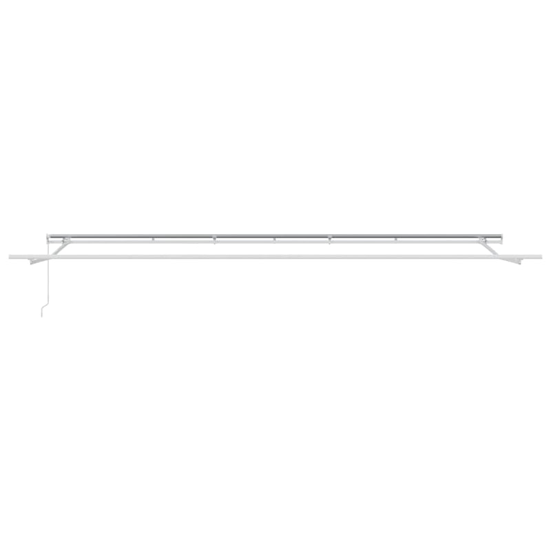 Copertina retractabilă manual, vișiniu, 600x300 cm