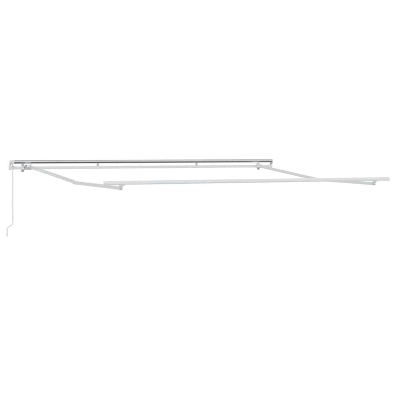 Copertina retractabilă manual, vișiniu, 500x300 cm