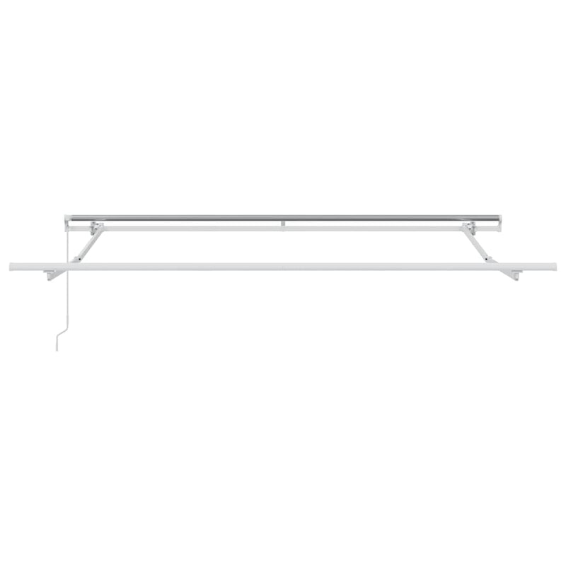 Copertina retractabilă manual, vișiniu, 300x250 cm