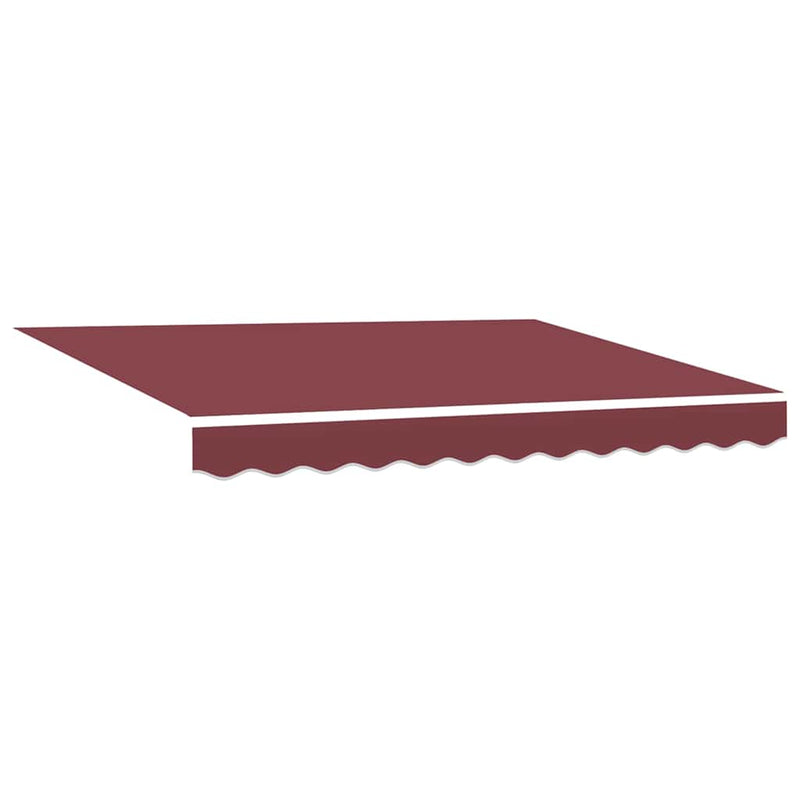 Copertina retractabilă manual, vișiniu, 300x250 cm