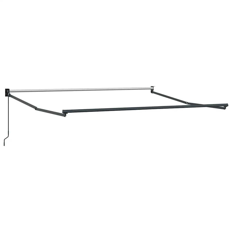 Copertina retractabilă manual, vișiniu, 300x250 cm