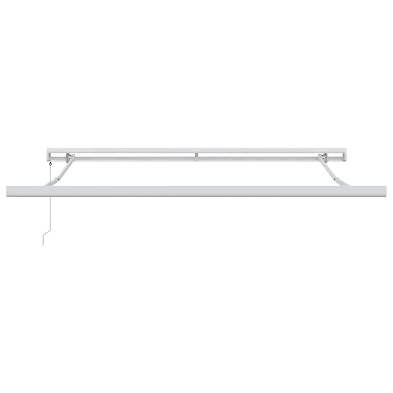 Copertina retractabilă manual, vișiniu, 300x250 cm