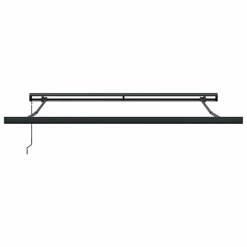 Copertina retractabilă manual, vișiniu, 300x250 cm