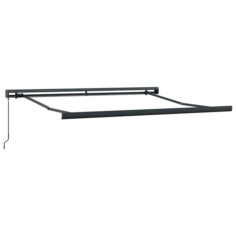 Copertina retractabilă manual, vișiniu, 300x250 cm