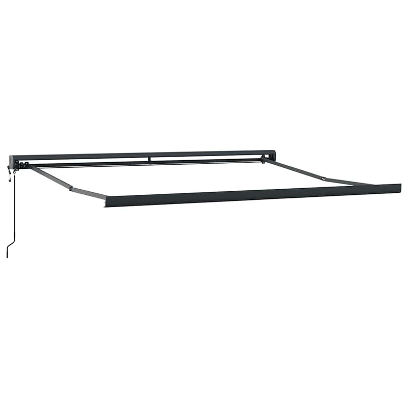 Copertină retractabilă Burgund cu Cadru Antracit 300 x 250 cm