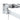 Copertină retractabilă antracit/alb, 3x2,5 m, textil/aluminiu