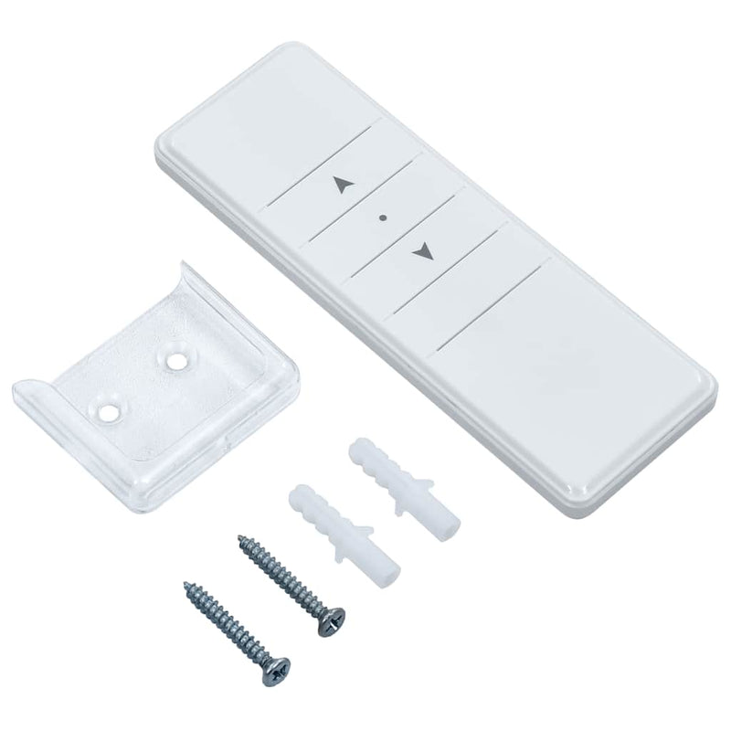 Copertină retractabilă Galben cu Cadru Alb 3,5 x 2,5 m