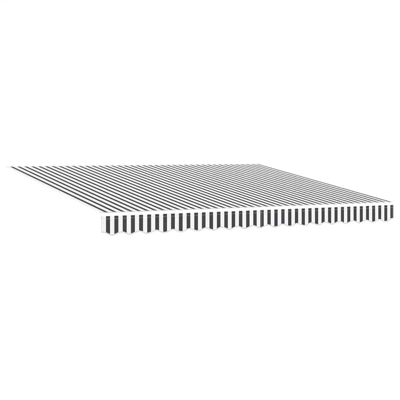 Copertină retractabilă Galben cu Cadru Alb 4 × 3 m