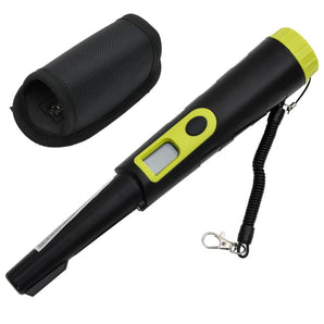 Detector de metale reperare de precizie afișaj LCD negru/galben