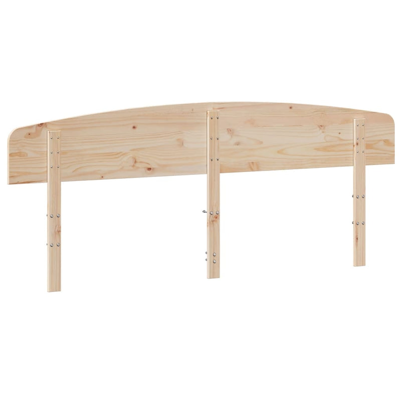 Tăblie de pat, 180 cm, lemn masiv de pin