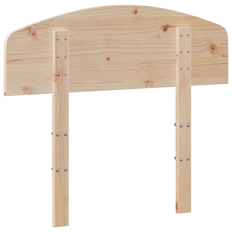 Tăblie de pat, 90 cm, lemn masiv de pin