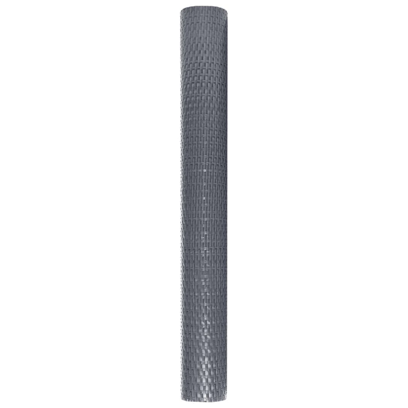 Paravan pentru balcon, antracit, 300x100 cm, poliratan